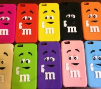 Силиконовые чехлы M&M's для iPhone 5/6/6+. Новые.
Цвет: синий, пурпурный, зелен. . фото 2