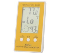 Небольшой компактный электронный термометр-гигрометр для измерения температуры и. . фото 2