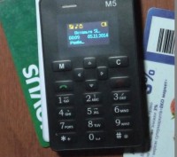 Ультра-тонкий телефон, сенсорные кнопки, размеры кредитной карты
85мм х 55мм х . . фото 4