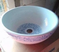 Раковина-чаша диаметр 42 см. Япония. Ручная работа.. . фото 4