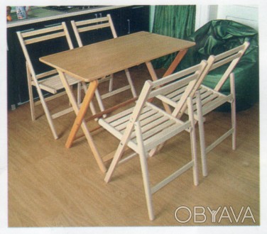 Столы раскладные, для кухни, дачи. 

Стол прямоугольный:

высота 750, размер. . фото 1