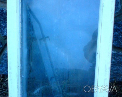 окно, форточка из хрущевки 60х40х8см бу, под разборку (стекло, фурнитура) или др. . фото 1