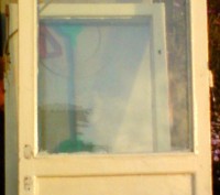 дверь балконная б/у, 207х67х7,5см, со стеклом, с хрущевки. Внимание самовывоз ил. . фото 2