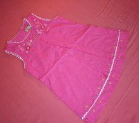 Дитяче платтячко для дівчаток 2 в 1.
1. фото 1, 4, 5 (рожеве та рожеве з квіточ. . фото 6