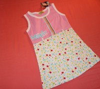 Дитяче платтячко для дівчаток 2 в 1.
1. фото 1, 4, 5 (рожеве та рожеве з квіточ. . фото 5