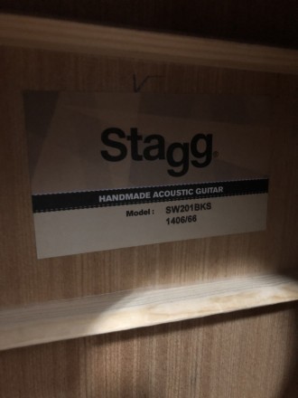 · Производитель: Stagg 
· Тип инструмента: Акустическая Гитара
· Струны: Новые М. . фото 8