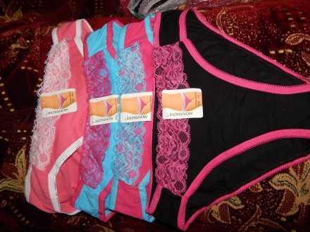 женские трусики размер 48-50 на спортивной резинке отличного качества. розового . . фото 10