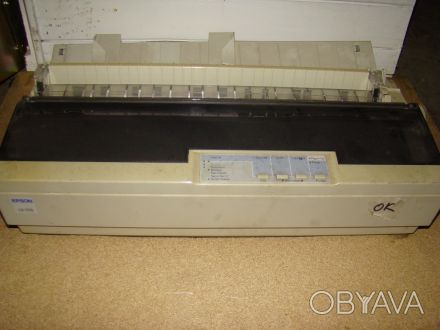 Принтер Epson LX-1170 формата А3 в нормальном рабочем состоянии.
Интерфейс подк. . фото 1