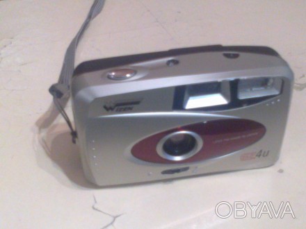 Фотоапарат Wizen ex4u на плівку зі спалахом, чохол, батарейки R6 (2шт). Є функці. . фото 1