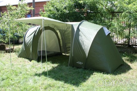 Палатка сделана из высококачественных материалов которые гарантируют устойчивост. . фото 1