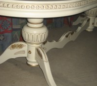 Стіл Елітний,виготовлений з масиву ясеня,стільниця - ДСП шпоноване натуральним ш. . фото 3