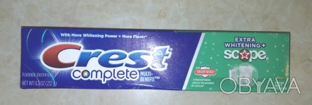 Відбілююча зубна паста Crest Multi Benefit Whitening+
Найбільший з можливих тюб. . фото 1