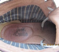 Продаються дуже стильні шкіряні черевики 44 розміру, коричневого кольору, в ідеа. . фото 6