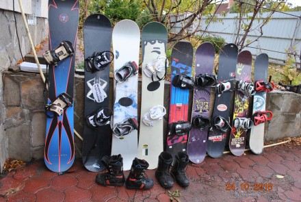 Лыжи горные ,беговые ,сноуборды и ботинки .
Детально смотрите skiboss.jimdo.com. . фото 7