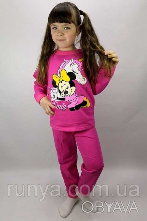 Пижама детская теплая для девочки "Mini". В пошиве изделия используется полотно . . фото 1