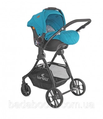 Коляска универсальная 3 в 1 Lorelli STARLIGHT Set
Детская универсальная коляска . . фото 3
