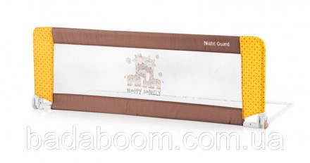 Барьер на кроватку LORELLI Night guard beige&yellow happy family. Киев. фото 1