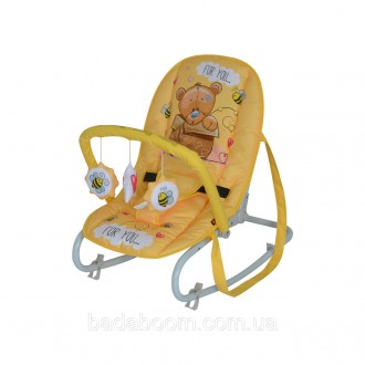 Шезлонг Lorelli Top relax yellow bear. Киев. фото 1