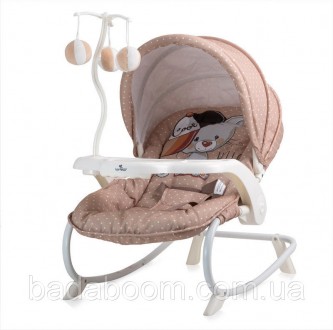 Шезлонг Lorelli Dream time beige cool cat. Киев. фото 1