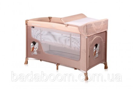Манеж-кровать SAN REMO 2L
Манеж-кровать SAN REMO 2L предназначен для отдыха и иг. . фото 3