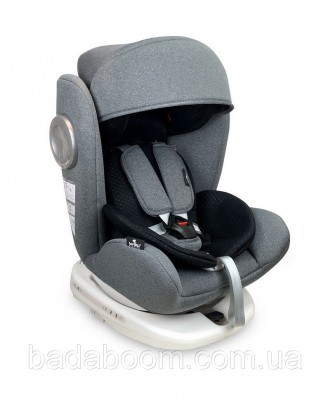 Автокресло LORELLI Lusso + SPS + Isofix 0+/1/2/3 (0-36kg) grey. Киев. фото 1