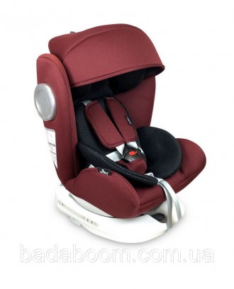 Автокресло LORELLI Lusso + SPS + Isofix 0+/1/2/3 (0-36kg) red&black. Київ. фото 1