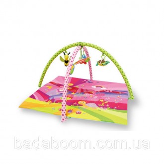 Игровой развивающий коврик Lorelli Fairy tales pink 89x84. Київ. фото 1