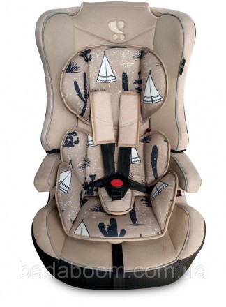 Автокресло Lorelli Explorer 1/2/3 (9-36kg) beige&black mexican. Київ. фото 1