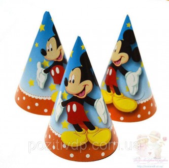 КАРНАВАЛЬНЫЕ КОЛПАЧКИ "Микки Маус". Дніпро. фото 1