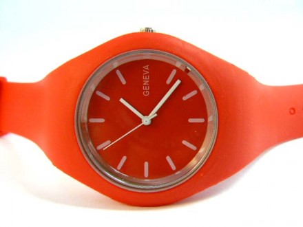 Силиконовые наручные часы Geneva.
Материал: силикон, металл
Цвет: красный,желт. . фото 6