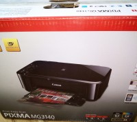Принтер сканер ксерокс 3в1 Canon Pixma MG3140 новий в упаковці
Картриджі запако. . фото 5