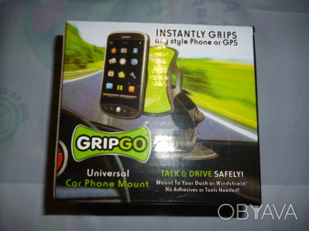 Автодержатель для телефона универсальный Grip GO
Автодержатель универсальный Gr. . фото 1