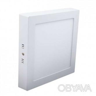 Светодиодный светильник накладной квадрат 6-24Вт в компактном корпусе использует. . фото 1