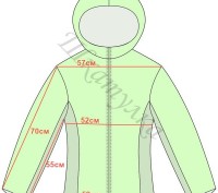 Отличная лыжная куртка ,с хорошенькой рассцветкой,размер 48-50.есть все навороты. . фото 4