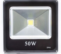 Светодиодный прожектор 50Вт в тонком корпусе используется для освещения стоянок,. . фото 2