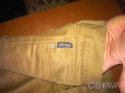 штани Джинсы Jack & Jones оригінал. розмір в талії 90см, довжина штанки 104см. с. . фото 1
