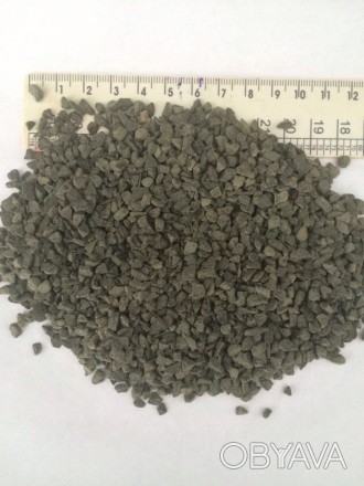 Нейтральний ґрунт для акваріума Базальт колотий, мраморна галька, кврцовий пісок. . фото 1