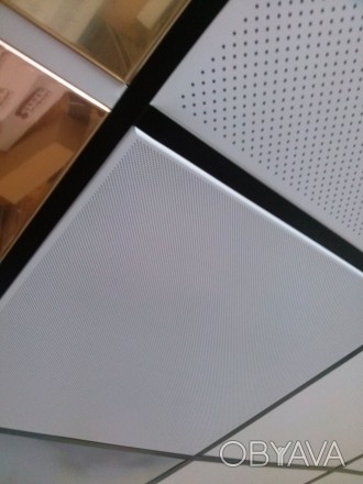 Алюминиевые подвесные потолки, плиты алюминиевые потолочные, представляют из себ. . фото 1