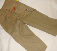 Фирменные, стильные штаны для мальчика 3-4г. 104-110см.. . фото 3