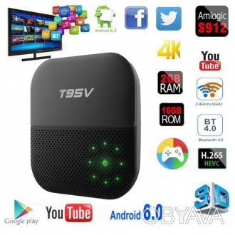 Новинка 2017 года! Android tv box Sunwell T95V Pro только у нас по лучшей цене в. . фото 1