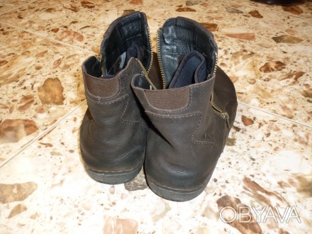 Marc sport - Демісезонні шкіряні черевики, водовідштовхуючі з гідрошкарпеткою. П. . фото 1