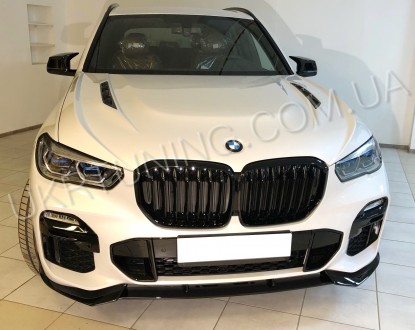 Тюнинг обвес BMW X5 G05 2018 2019 :

- губа BMW X5 G05 2018 2019.
- юбка BMW . . фото 2