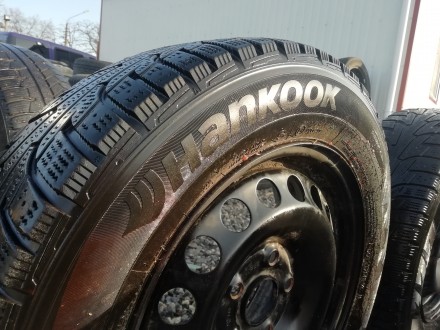 Продам комплект шин Hankook Winter Pike 195/65 r15 с дисками. На сообщения редко. . фото 2
