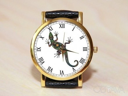 Наручные часы ящерица, женские часы, мужские часы, часы сувенир

Материал цифе. . фото 2