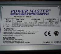 Блок питания Power Master PM-350CB, тихий кулер 12см, (20+4)pin, SATA
Тяжелый н. . фото 3