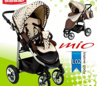 Прогулочная коляска ADBOR MIO SPECIAL EDITION L04 удобна для прогулок с детьми п. . фото 4