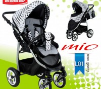Прогулочная коляска ADBOR MIO SPECIAL EDITION L04 удобна для прогулок с детьми п. . фото 3