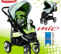 Прогулочная коляска ADBOR MIO SPECIAL EDITION L04 удобна для прогулок с детьми п. . фото 5