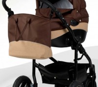 Коляска ADBOR NEMO standard 3 в 1 для новорожденных детей и прогулочная коляска . . фото 4