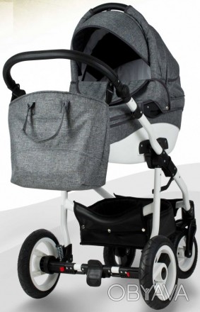 Коляска ADBOR NEMO standard 3 в 1 для новорожденных детей и прогулочная коляска . . фото 1